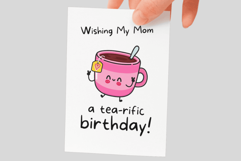Funny Birthday Card for Mom