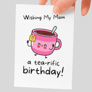 Funny Birthday Card for Mom