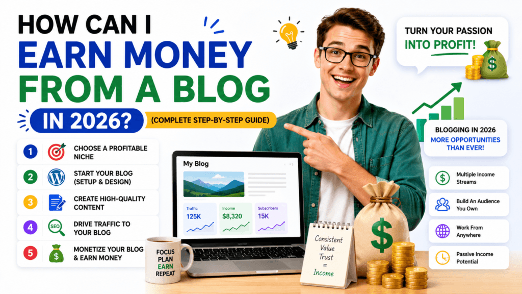 how can i earn money from a blog